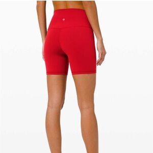 Red Women's Shorts
